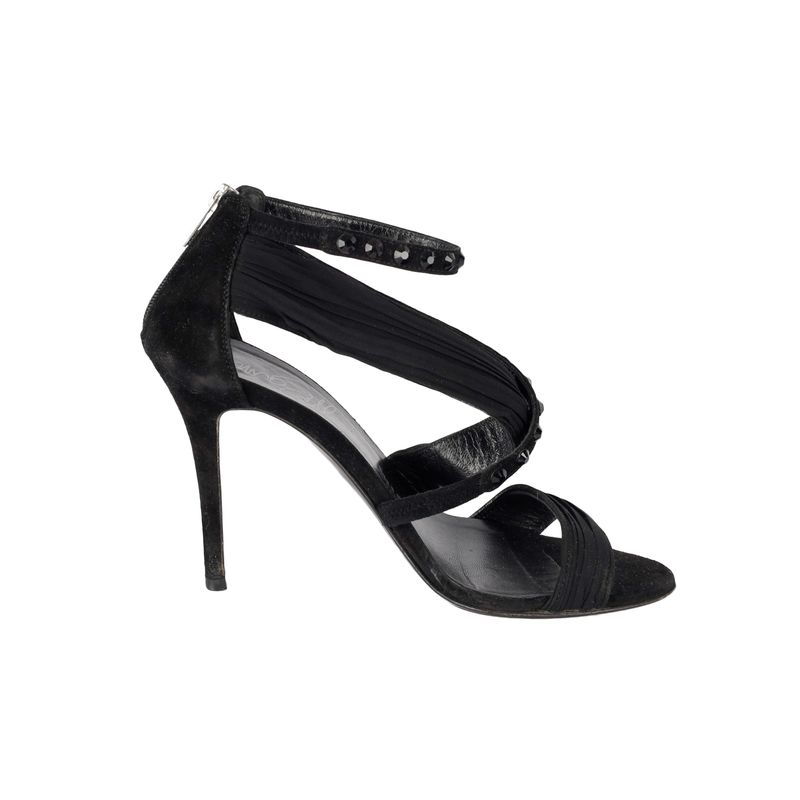 Le Silla Studded Ankle Strap Sandals - '10s